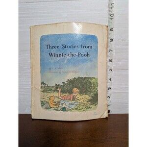 VINTAGE 1966 Three Stories from Winnie-the-Pooh Scholastic A.A. Milne 1st Print